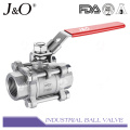 Stainless Steel 3PCS Heavy Type 1000wog Ball Valve